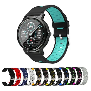 20mm Silikono Lengvai Tilptų Dirželis Mibro Oro Smart Žiūrėti Pakeitimo Watchband Už Xiaomi Mibro Oro/Color Ремешок Apyrankė 1