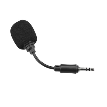 3.5 mm Mini Mikrofonas In-Line Trys Lenkai Trumpas Mikrofonas DJI OSMO Kišenėje Veiksmo Kameros 1