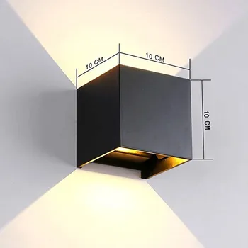 Išpardavimas! Šiaurės Jungiklis LED Sienos Žibintai AC85-265V už Sofos Fone Juodojo Aukso Baltos vidaus LED Sieniniai Šviestuvai Lovos Miegamojo Sienos Sconce > Lubų Šviestuvai & Gerbėjai \ Porsas.lt 11