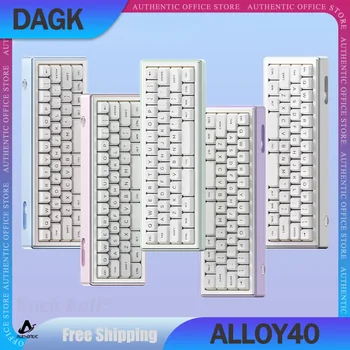 DAGK Alloy40 Mechaninė Klaviatūra Komplektas 3 Režimas 2.4 G Bluetooth 
