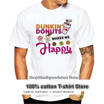 Dunkin Donuts daro Mane laiminga marškinėliai