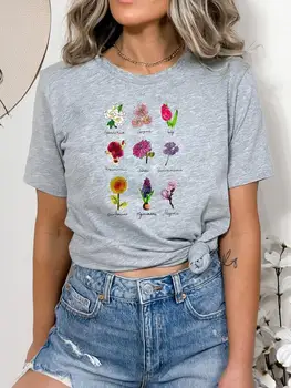 Išpardavimas! Moteriški marškinėliai Tee Gėlių Rožinė Mėlyna Žalia Rose Spausdinti ilgomis Rankovėmis Švenčių Savaitgalis Mados Apvalios Kaklo Reguliarus Fit Spring & Fall > Viršūnės & Tees \ Porsas.lt 11
