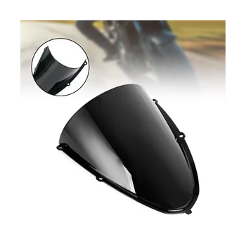 Motociklo Priekinio stiklo priekinio, galinio Stiklo Dangčiai Ekranas Objektyvas Motociklų Deflektorius, skirtas Aprilia RS 660 2020-2022(Juoda)