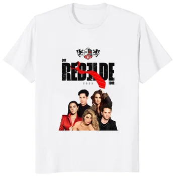 Ubr Rebelde Logotipas Marškinėliai Karšto Pardavimo Hit Interneto Meksikos TV Marškinėliai Naujovė Grafinis Atspausdintas Streetwear Hipster Laisvas Minkštų Tees