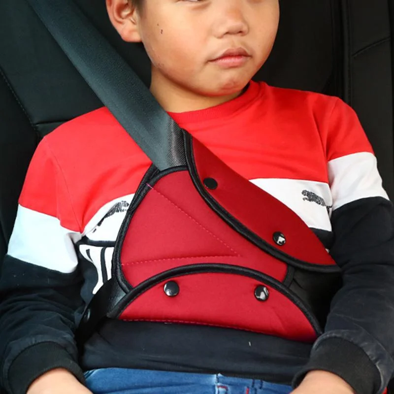 1pc Vaiką Automobilio Saugos Diržų Reguliatorius Trikampis sėdynė dirželio Laikiklis, Automobilių Saugos Padengti Automobilio Interjero Priedai Nuotrauka 5