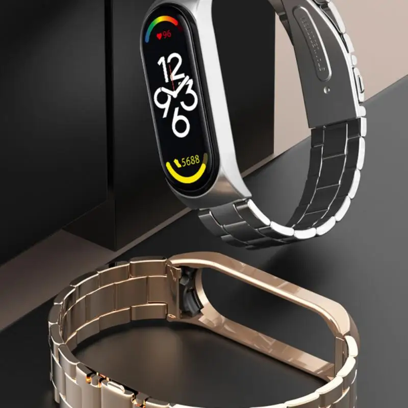 1~5VNT Nerūdijančio Plieno Watchband Galaxy Fit 2 Dirželis Metalo Apyrankės Apyrankė Galaxy Fit2 R220 Smart Nuotrauka 5