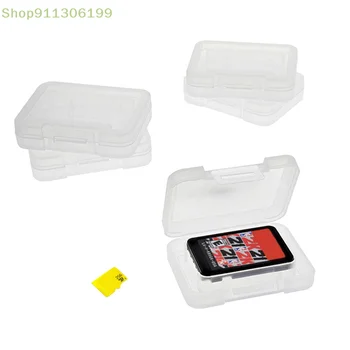 1pc Mini Nešiojamieji skaidrias Žaidimo Kortelės Dėžutės Saugojimo Ekranas Langelį 