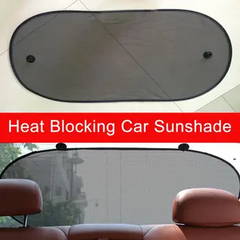 Automobilių Galinis skėtį nuo saulės Premium Lankstymo Automobilio Galinio Lango Universalų skėtį nuo saulės Uv Apsauga su siurbtuko Esminius Auto Priedai 2