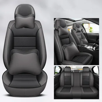 Geros kokybės! Pilnas komplektas, automobilių sėdynių užvalkalai Mercedes Benz EQC 2022-2020 patvarus kvėpuojantis ekologinio sėdynės pagalvėlės,Nemokamas pristatymas 2