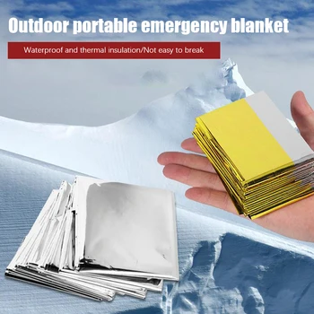 Lauko Produktai, žemės Drebėjimo gelbėjimo Šalto Gelbėjimo Antklodė Avarinių gelbėjimo Antklodė Šilumos Antklodė Saulės Išgyvenimo Antklodė 2