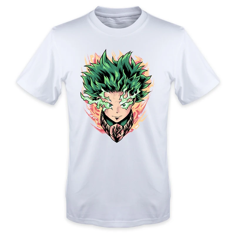 2023 Vasarą Cartoon Mens Tshirts Mano Herojus akademinės bendruomenės Anime Bakugou Grafinis T-shirt Aukštos Kokybės Harajuku Marškinėlius Apvalios Kaklo Tees Nuotrauka 5