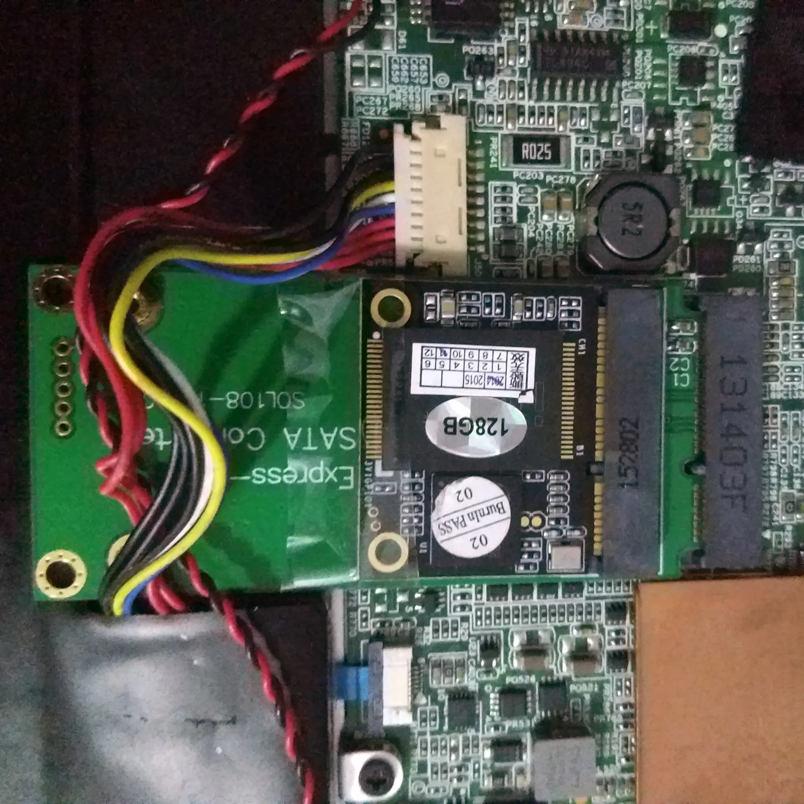 3x5cm mSATA Adapterio 3x7cm Mini PCI-e, SATA SSD Asus Eee PC 1000 S101 900 901 900A T91Cablecc Nuotrauka 1