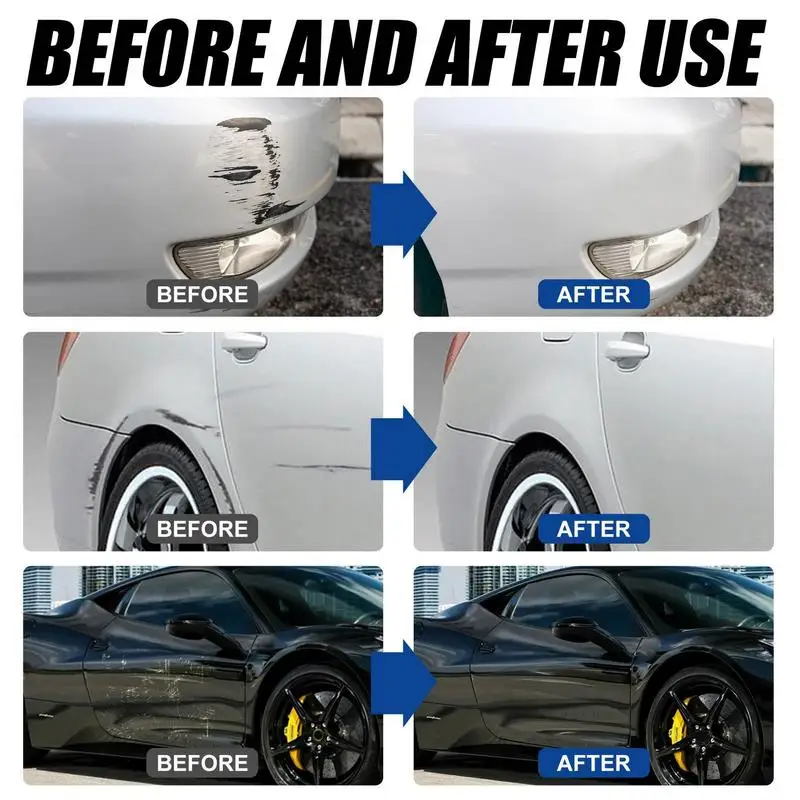 Automobilių scratch remover vaškas daugiafunkcinis auto įbrėžimų remontas agentas automobilio išorės priežiūra protuct auto dažų įbrėžimų remontas Nuotrauka 3