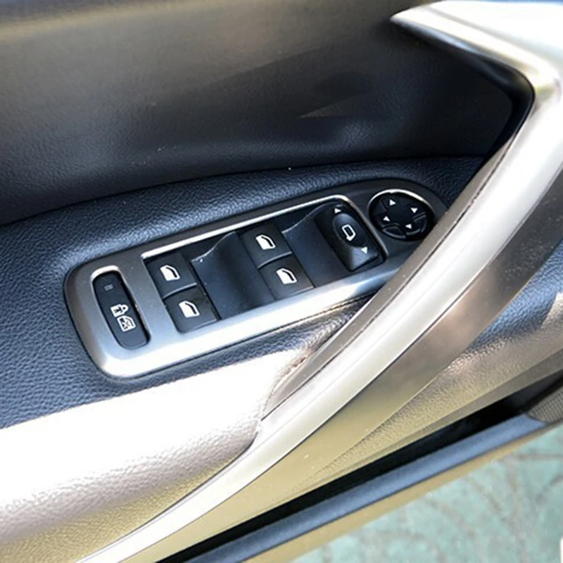 Durų, Langų Keltuvai Apsaugos Chrome Apdaila Padengti Juostelės Peugeot 508 Citroen C5 Aksesuarai Nuotrauka 3