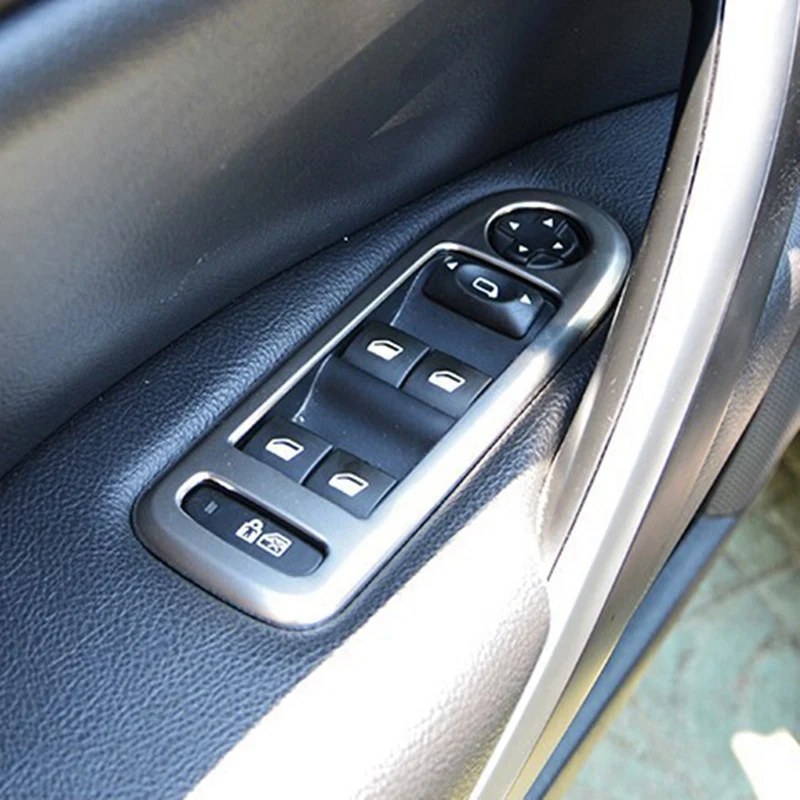 Durų, Langų Keltuvai Apsaugos Chrome Apdaila Padengti Juostelės Peugeot 508 Citroen C5 Aksesuarai Nuotrauka 4
