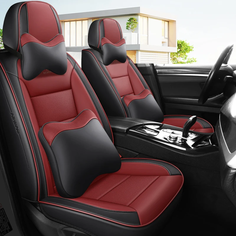 Geros kokybės! Pilnas komplektas, automobilių sėdynių užvalkalai Mercedes Benz EQC 2022-2020 patvarus kvėpuojantis ekologinio sėdynės pagalvėlės,Nemokamas pristatymas Nuotrauka 4