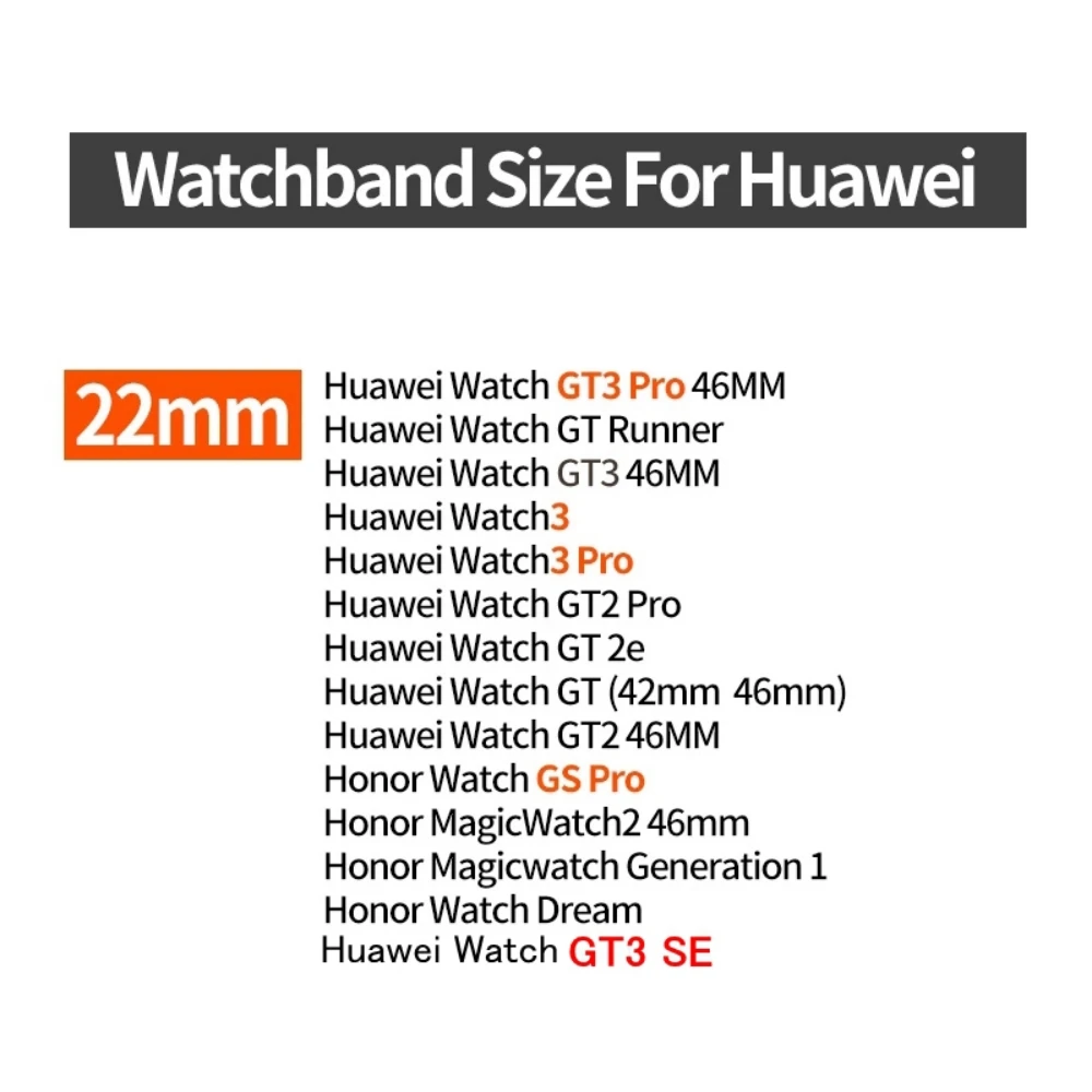 Magnetinė Sklendė, Diržu, Huawei Žiūrėti GT 3 Pro GT3 GT 2 22mm Juosta Universalus Silikono Watchband Už Huawei Žiūrėti GT2 GT2e Bracel Nuotrauka 5