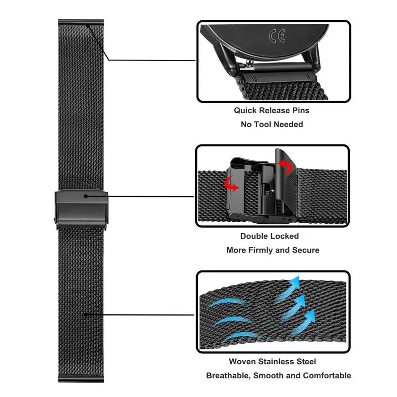 Metalo Žiūrėti juostos Mibro Lite 2 Žiūrėti A1 X1 Smart Watch Priedai Apyrankė Xiaomi Mibro C2 Lite Spalva Oro Dirželiai Nuotrauka 2