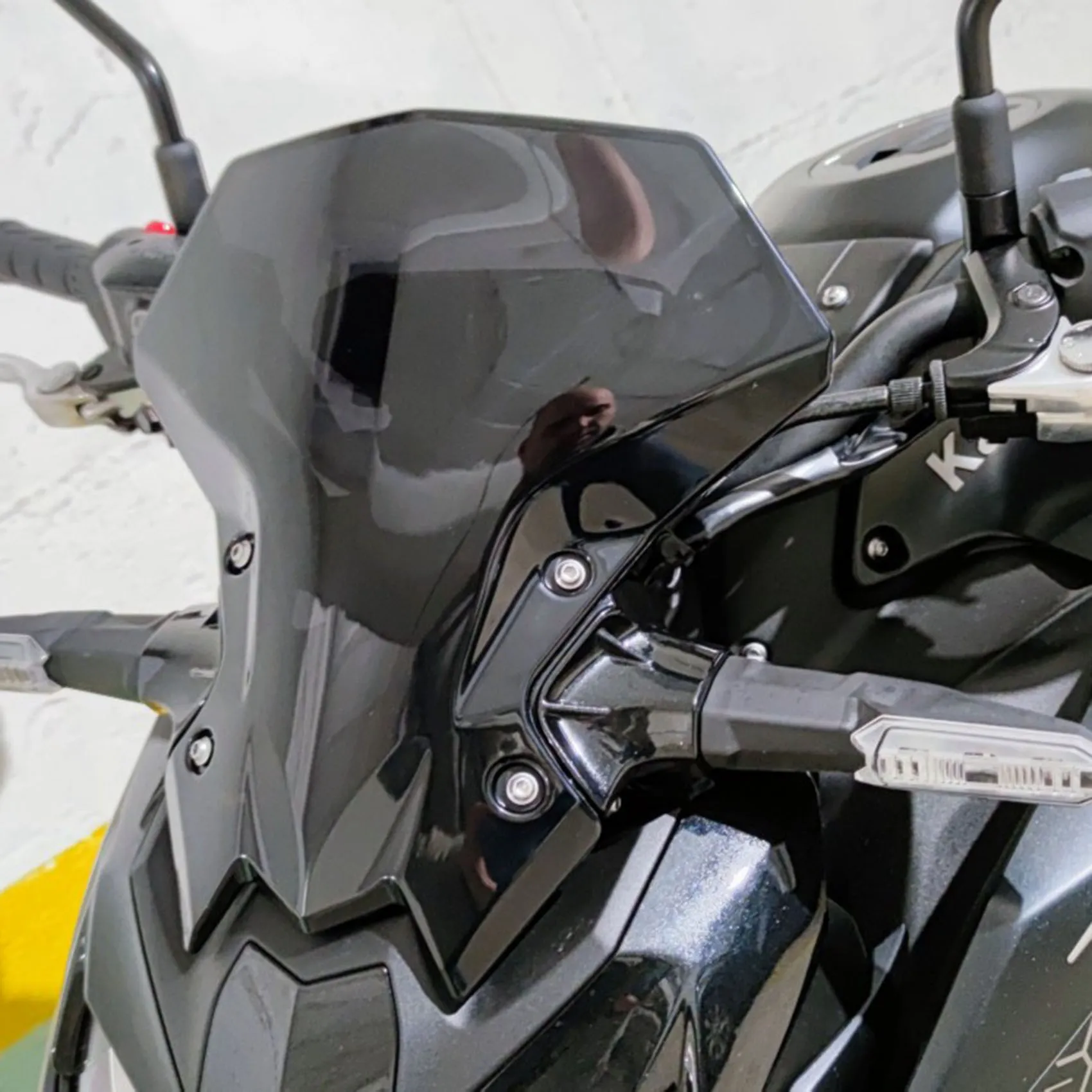 Motociklo Priekinio stiklo priekinio, galinio Stiklo Apima Deflektorius, skirtas Kawasaki Z900 Z 900 2020 2021 - Nuotrauka 3