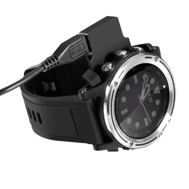Nešiojamasis Maitinimo Adapteris Įkroviklis Stovėti Bazės USB Įkrovimo Kabelis Tinka Nusileidimas MK1 Smartwatch Perkrovos Apsaugoti Dokas Nuotrauka 3