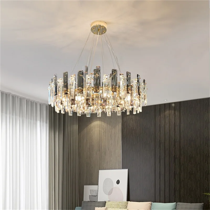 ULANI Pakabukas Šviesos Postmodernaus Prabanga Apvalus LED Lempa, Šviestuvas, vidaus Apdaila, Gyvenamasis Kambarys Nuotrauka 4